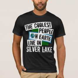 Camiseta As Pessoas mais legais da Terra vivem em Silver La