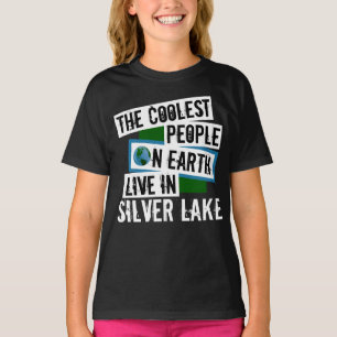 Camiseta As Pessoas mais legais da Terra vivem em Silver La