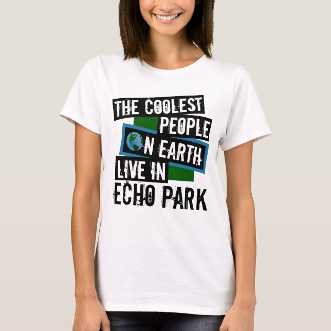 Camiseta As Pessoas mais legais da Terra vivem no Parque Ec (Frente)