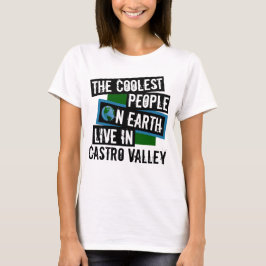 Camiseta As Pessoas mais legais da Terra vivem no Vale de C