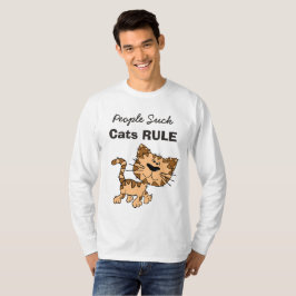 Camiseta As Pessoas São Ruins, Os Gatos Mandam