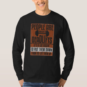 Camiseta As pessoas São Semelhantes Às Dadlifts Malhação In