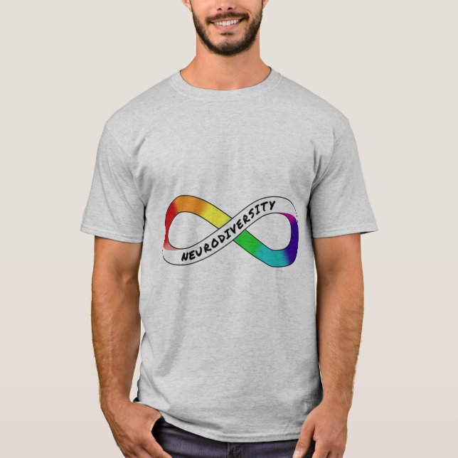 Camiseta As pessoas sobre o espectro do autismo são verdade (Frente)