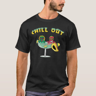 Camiseta As pimentas de pimentão bonitos em Margarita