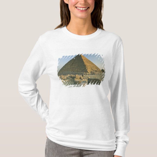 Camiseta As Pirâmides de Gizé, que têm quase 5000 2 (Frente)