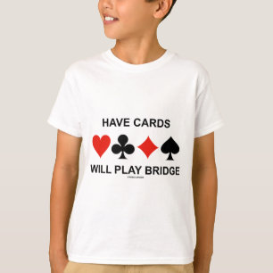 Camiseta As Placas Vão Jogar Ponte (Quatro Conjuntos De Pl