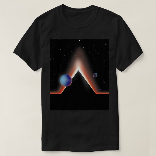 Camiseta As Planícies de Marte (Frente do Design)