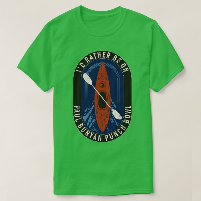 Camiseta As Preferencialmentes De Id Estarão A Kayaking No  (Frente do Design)