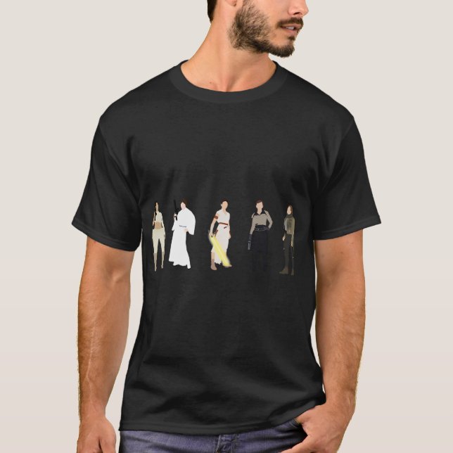Camiseta As Principais Garotas (Frente)