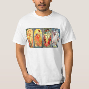 Camiseta As quatro séries 3 das estações pelo t-shirt de