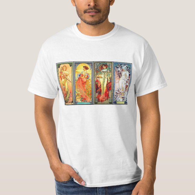 Camiseta As quatro séries 3 das estações pelo t-shirt de (Frente)