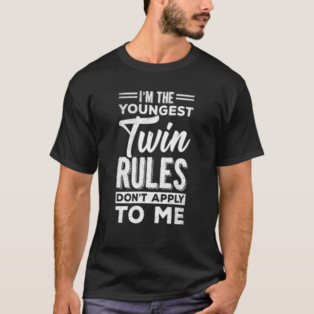 Camiseta As Regras Mais Novas Não Aplicam O Aniversário Idê (Frente)