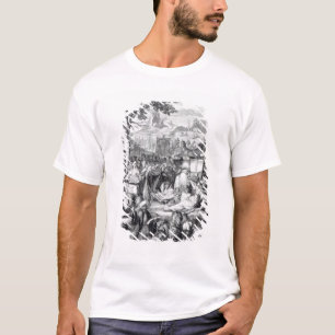 Camiseta As religiões do princípio do mundo