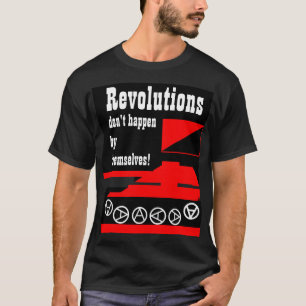 Camiseta as revoluções não acontecem sós t-shirt