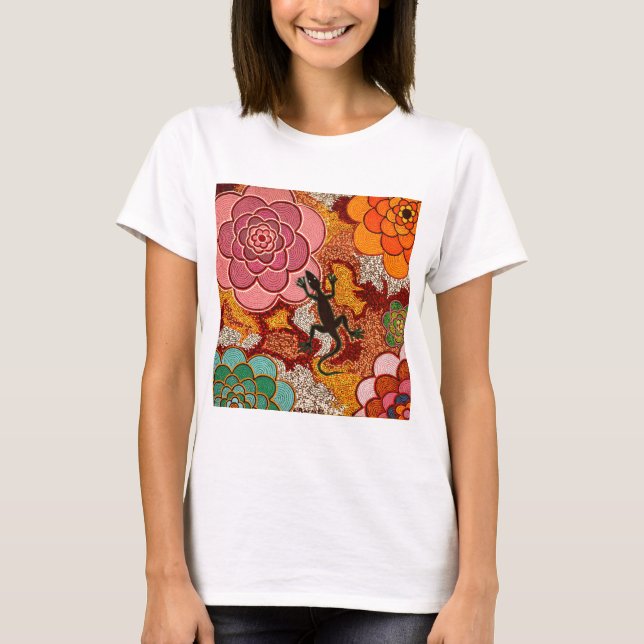 Camiseta As rosas do deserto (Frente)