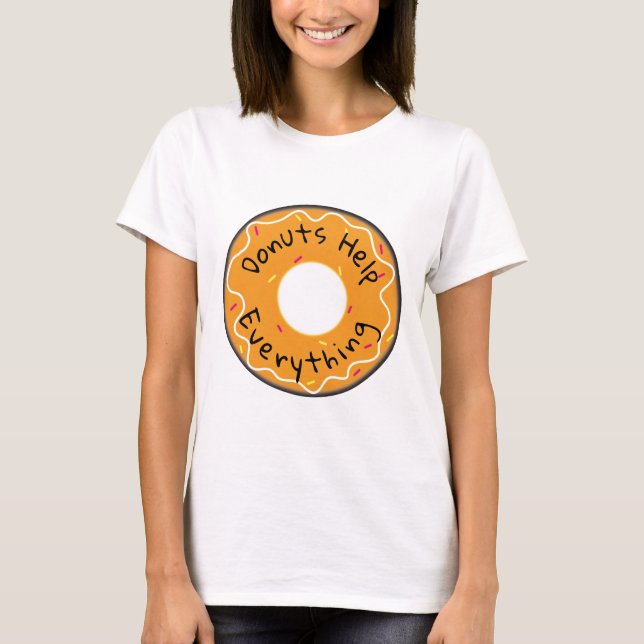 Camiseta As Rosquinhas Tee Ajudam Tudo (Frente)