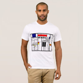 Camiseta As ruas da vila esquadraram o T