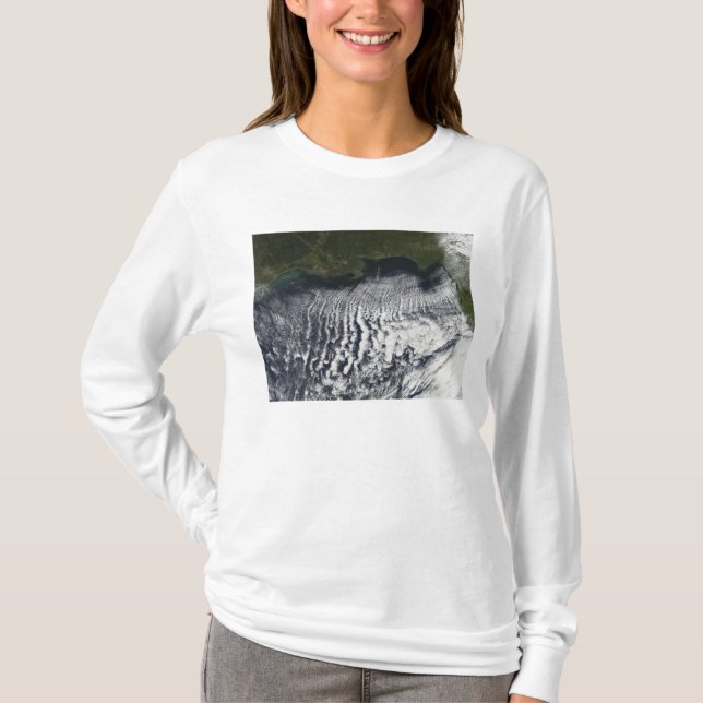 Camiseta As ruas de nuvem são visíveis (Frente)