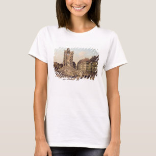 Camiseta As ruínas do velho Kreuzkirche, Dresden