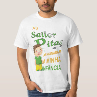 Camiseta As Sailor Pitas Arruinaram a Minha Infância- H/ver