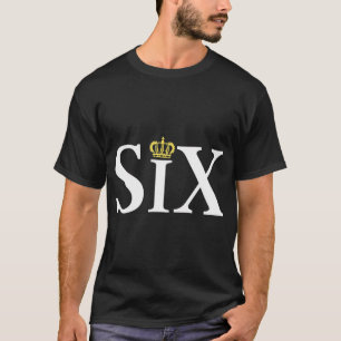 Camiseta As seis esposas de Henrique VIII, seis o presente