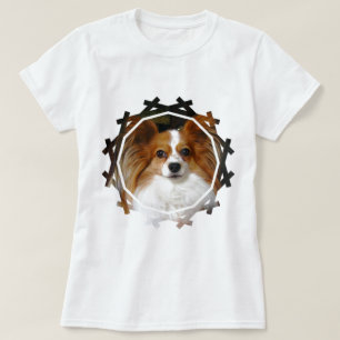 Camiseta As senhoras do cão de Sheltie couberam o t-shirt