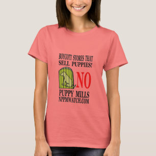 Camiseta As senhoras nenhum filhote de cachorro mmoem o