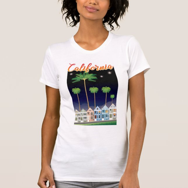 Camiseta As senhoras pintadas na noite | San Francisco (Frente)