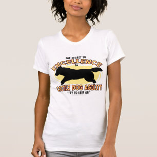 Camiseta As senhoras secretas do cão do gado da agilidade