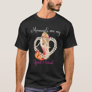 Camiseta As Sereias São A Minha Sereia Bonito E O Meu Esp