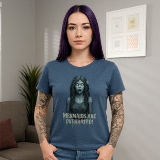 Camiseta As Sereias São Sobrevalorizadas | Edição Siren | M