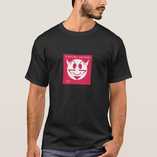 Camiseta As sestas das ruínas comem almas (Frente)