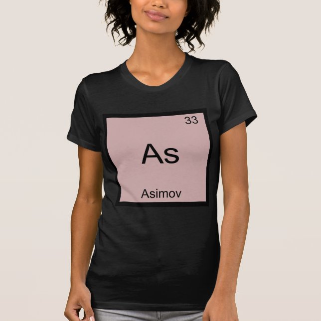 Camiseta As - Símbolo de Elemento de Química Diver (Frente)