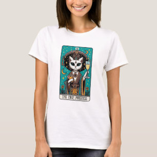 Camiseta As T-Shirts de Tarô Gato de Alto Sacerdote