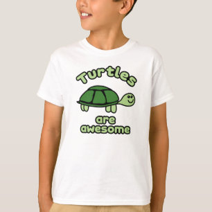 Camiseta As tartarugas são impressionantes