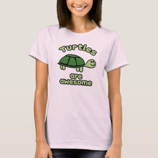 Camiseta As tartarugas são impressionantes