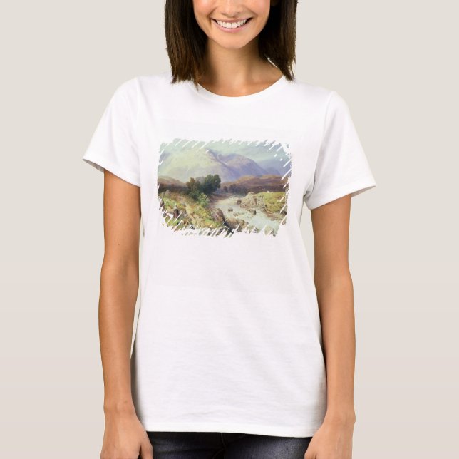 Camiseta As Terras Altas, perto de Argyle (c/c no papel) (Frente)