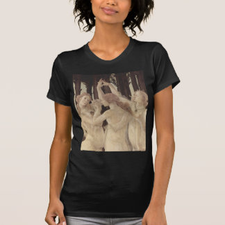 Camiseta As três benevolências de Botticelli enegrecem T