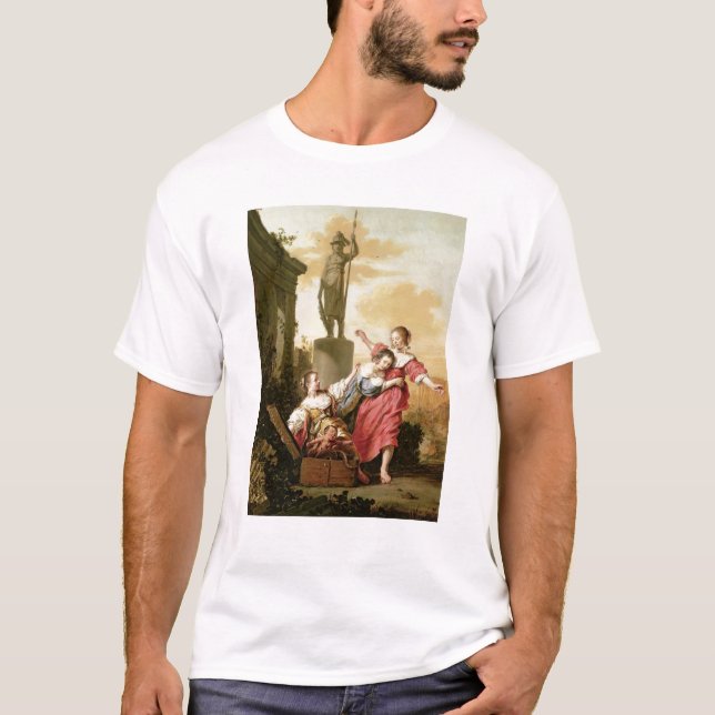 Camiseta As três filhas de Cecrops (Frente)