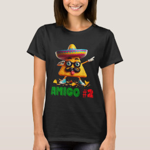 Camiseta As três Mães do grupo 3 Amigos Cinco De Mayo Amigo
