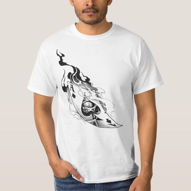 Camiseta Ás tribal (Frente)