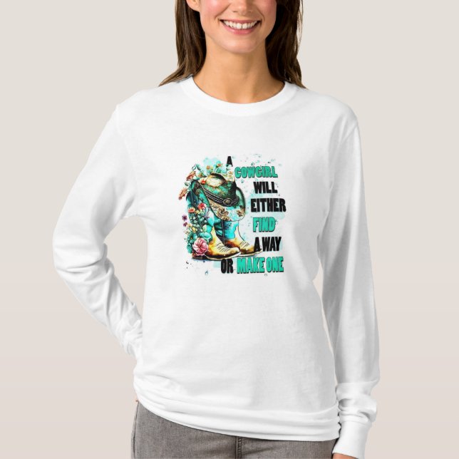 Camiseta As vaqueiras farão um caminho (Frente)