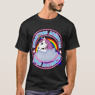 Camiseta Às vezes amigas antissociais