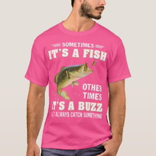 Camiseta Às Vezes É Um Peixe Outras Vezes É Um Peixe Borrão