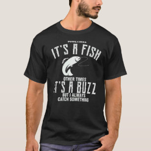 Camiseta Às vezes é um peixe outras vezes um zumbido mas eu