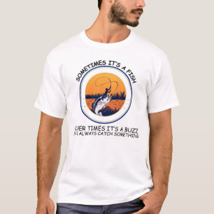 Camiseta Às vezes é um zumbido de peixe