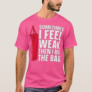Camiseta Às Vezes Eu Sinto Que Combate O Jogo Do Kickboxer