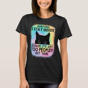 Camiseta Às vezes fico Dentro porque é muito popular