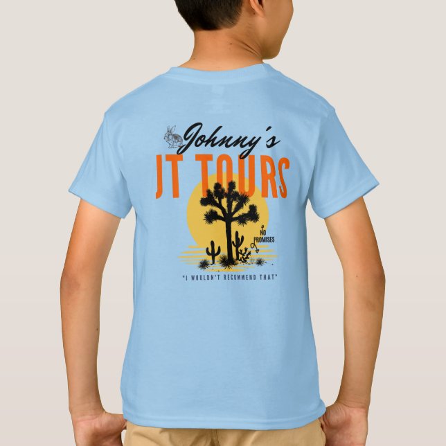Camiseta As viagens JT do Johnny (Verso)