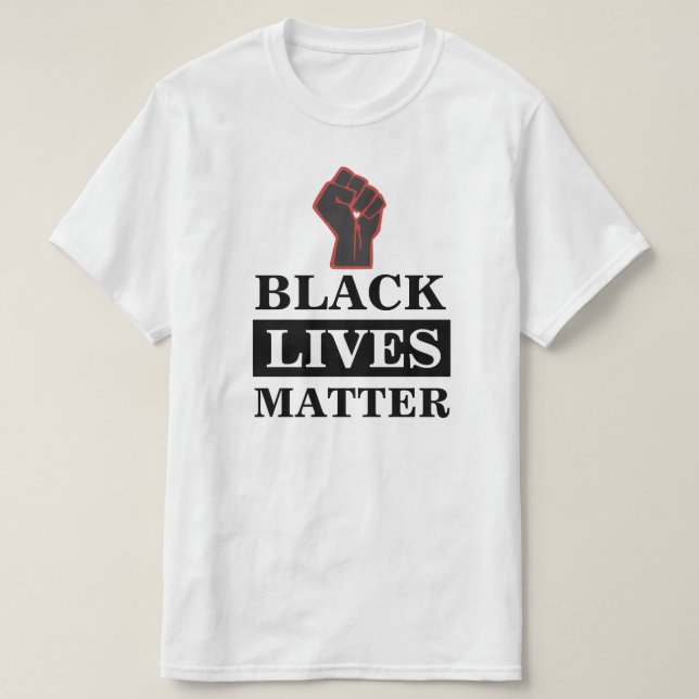 Camiseta As Vidas Negras Importam (Frente do Design)